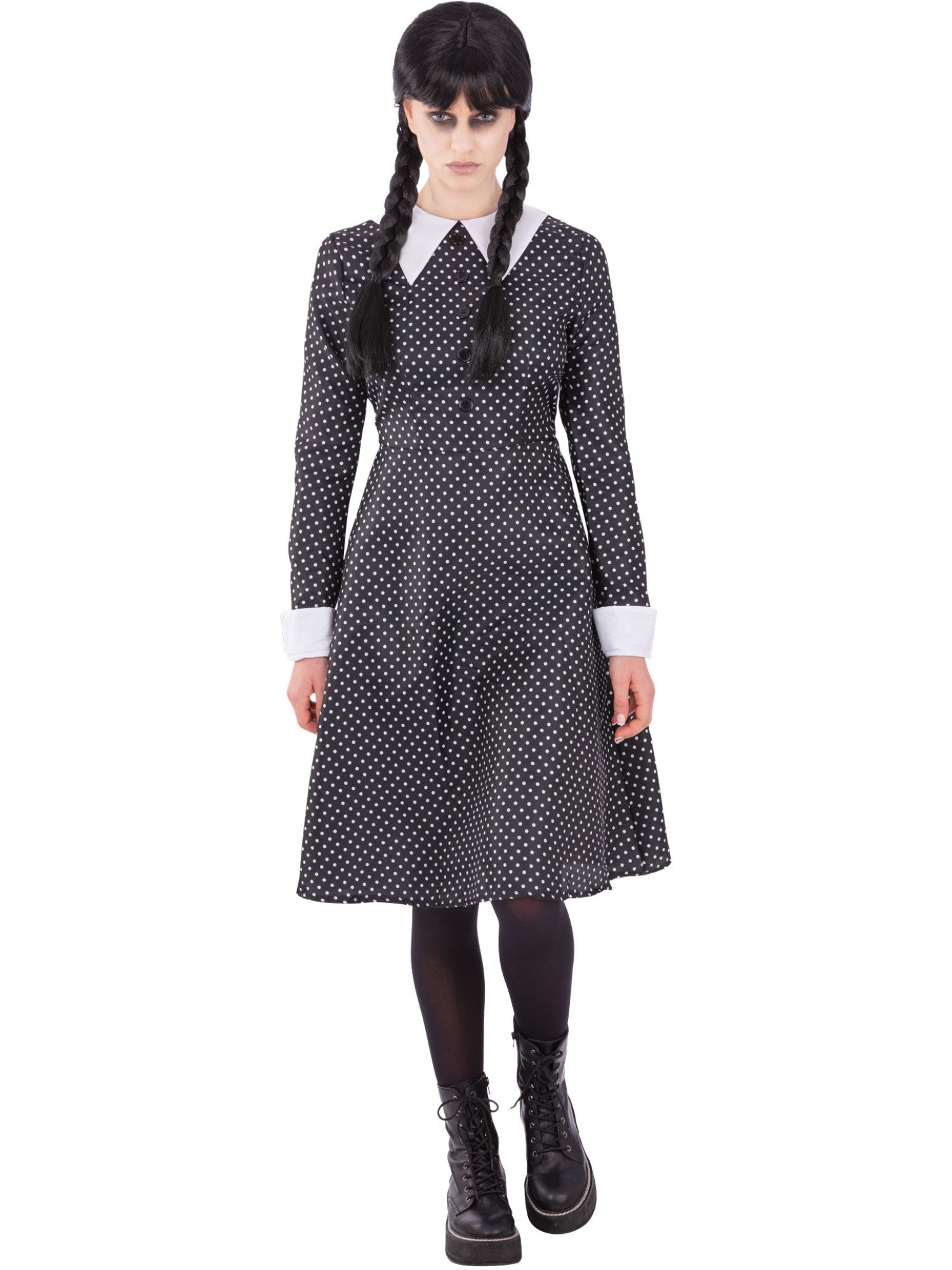 Adult Gothic School Girl Costume 1