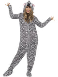 Zebra Costume, Black & White 1