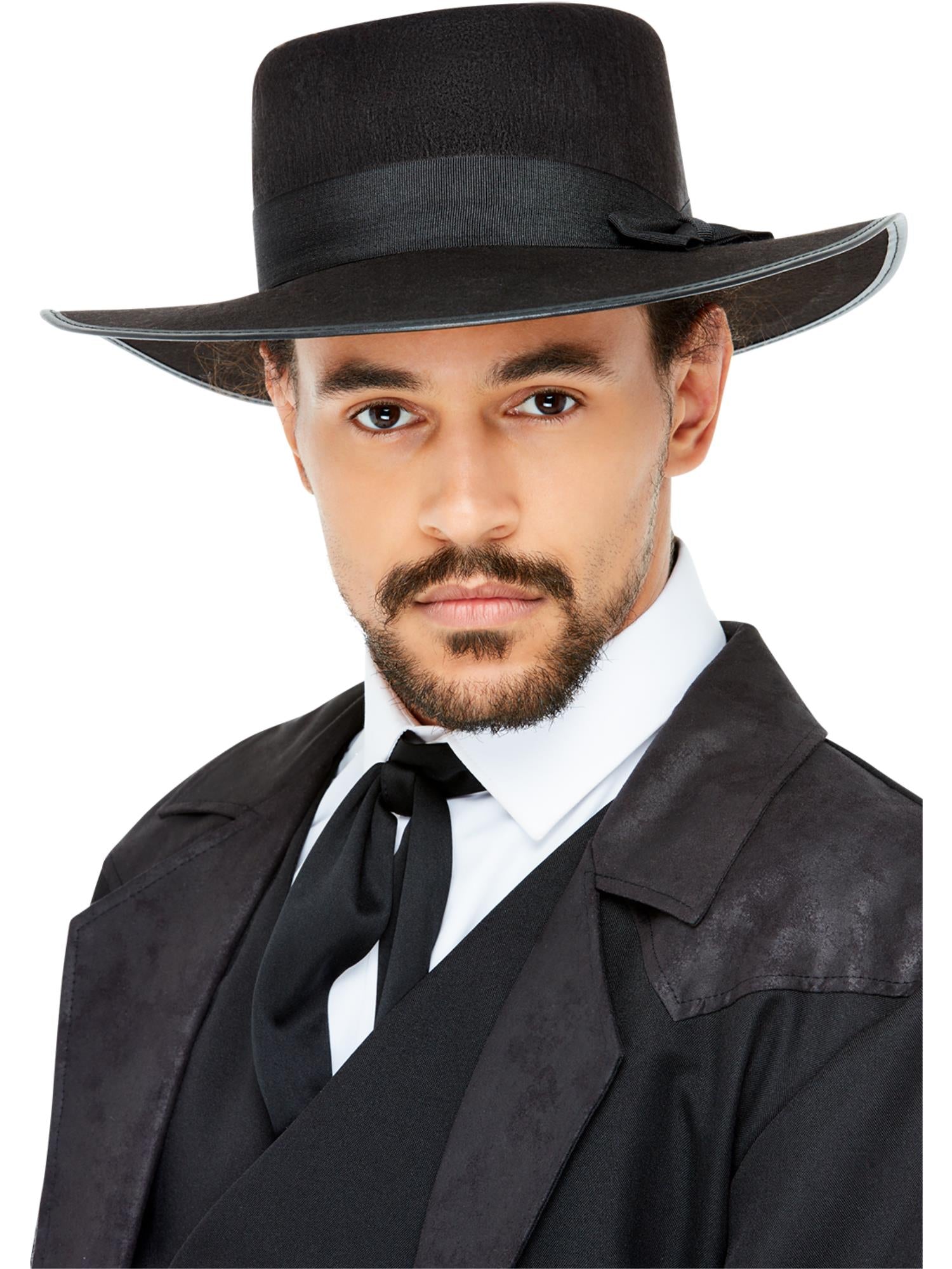 20s Wide Brim Fedora Hat 1
