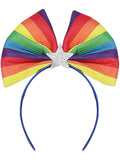 Rainbow Flag Bow Headband 1