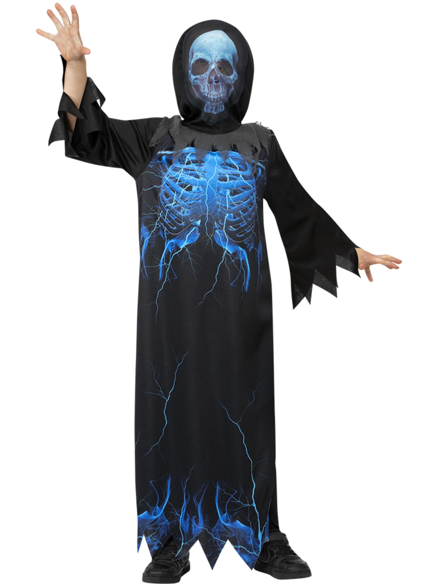 Midnight Skeleton Reaper Costume 1