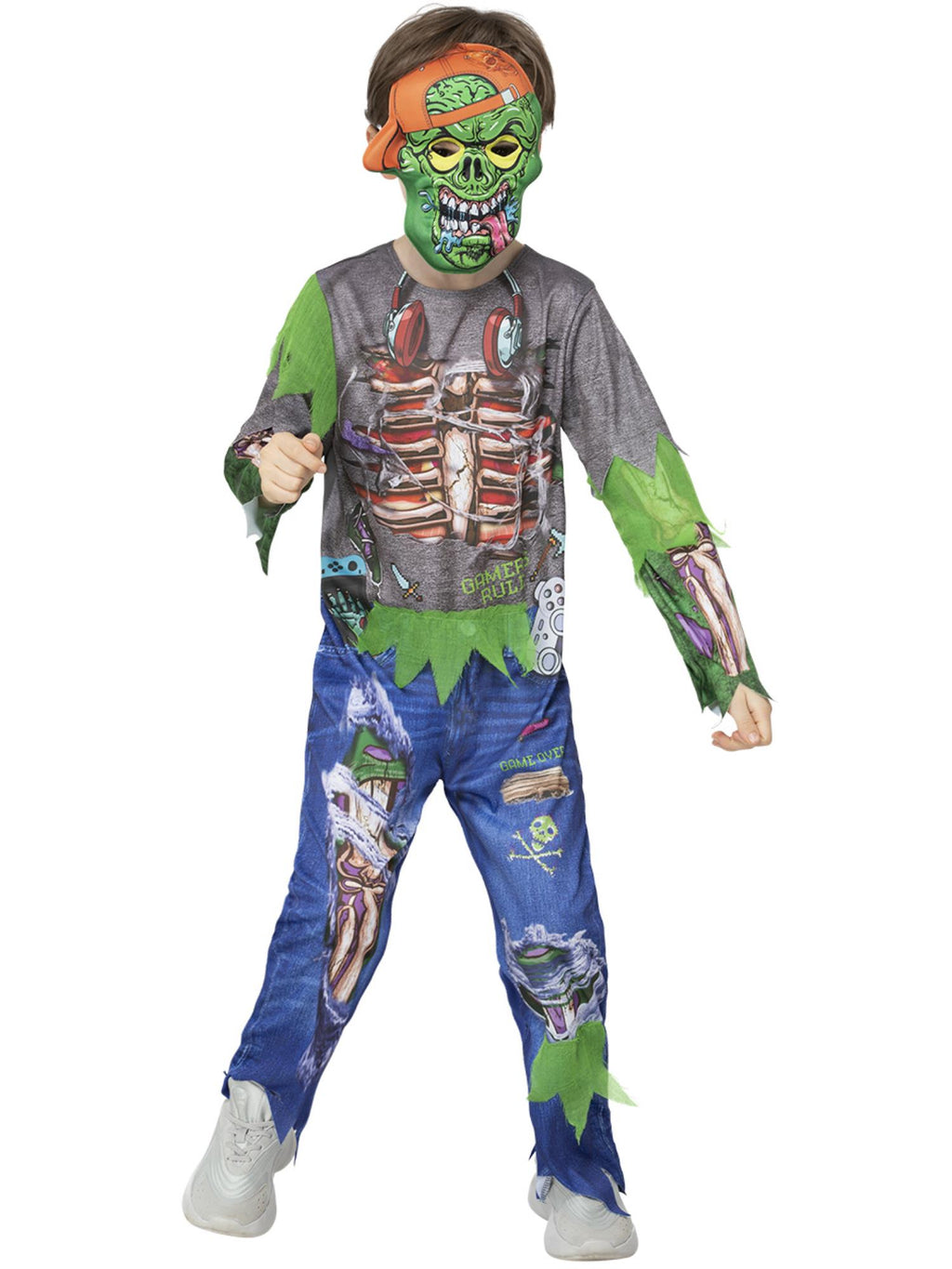 Zombie Gamer Costume 1