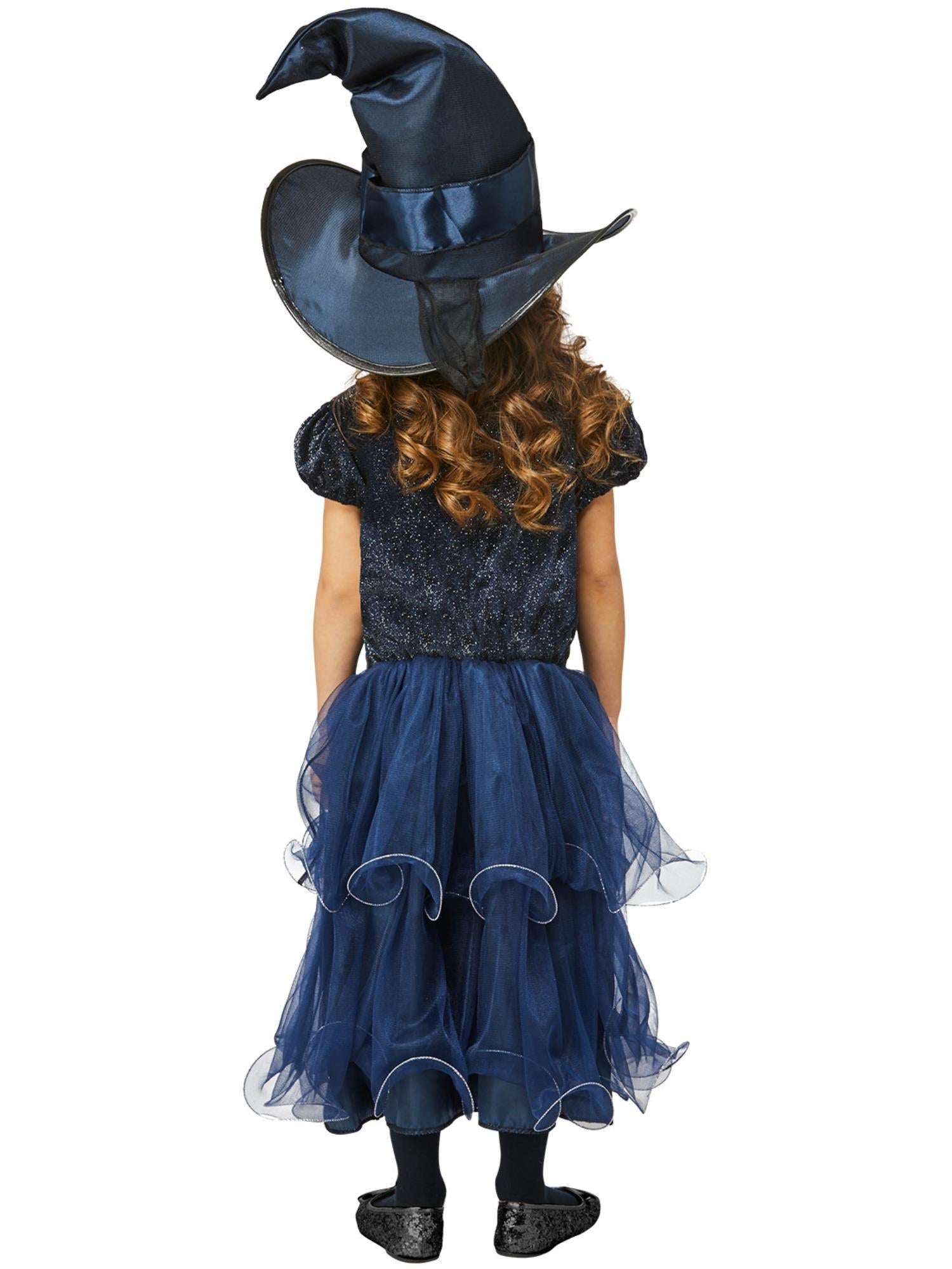 Deluxe Midnight Witch Costume, Blue 2