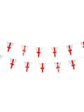 England Flag Triangle Bunting, Plastic 1