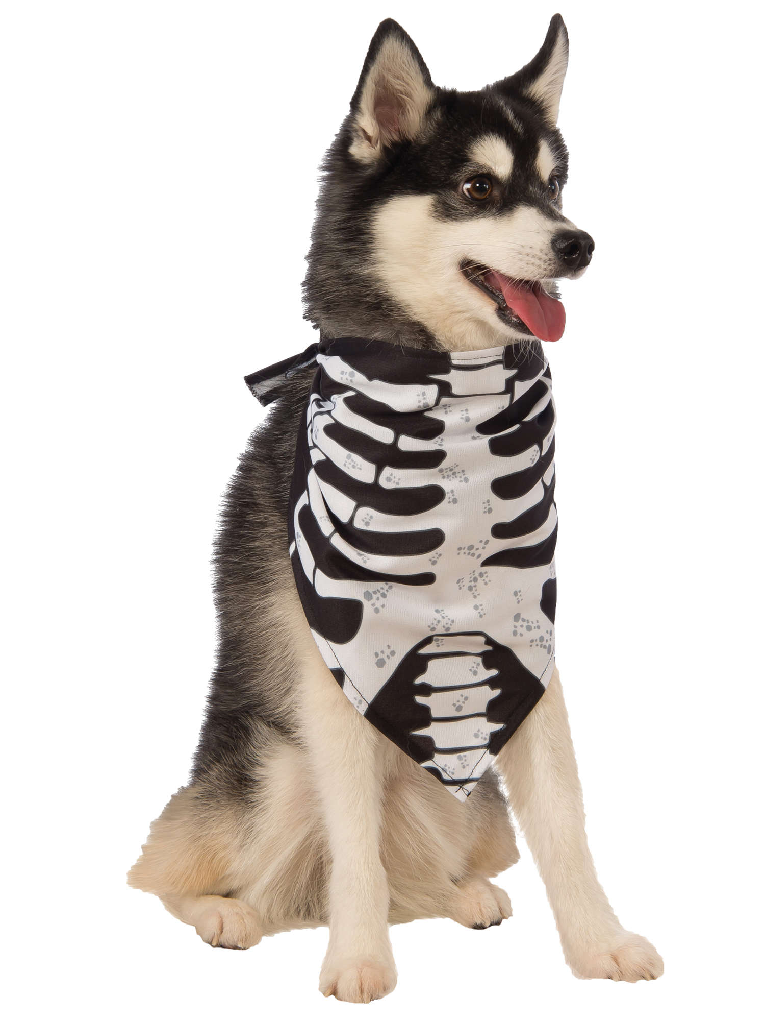 Skeleton Bandana Pet Costume 1