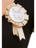 Bride To Be Rosette, Rose Gold 1