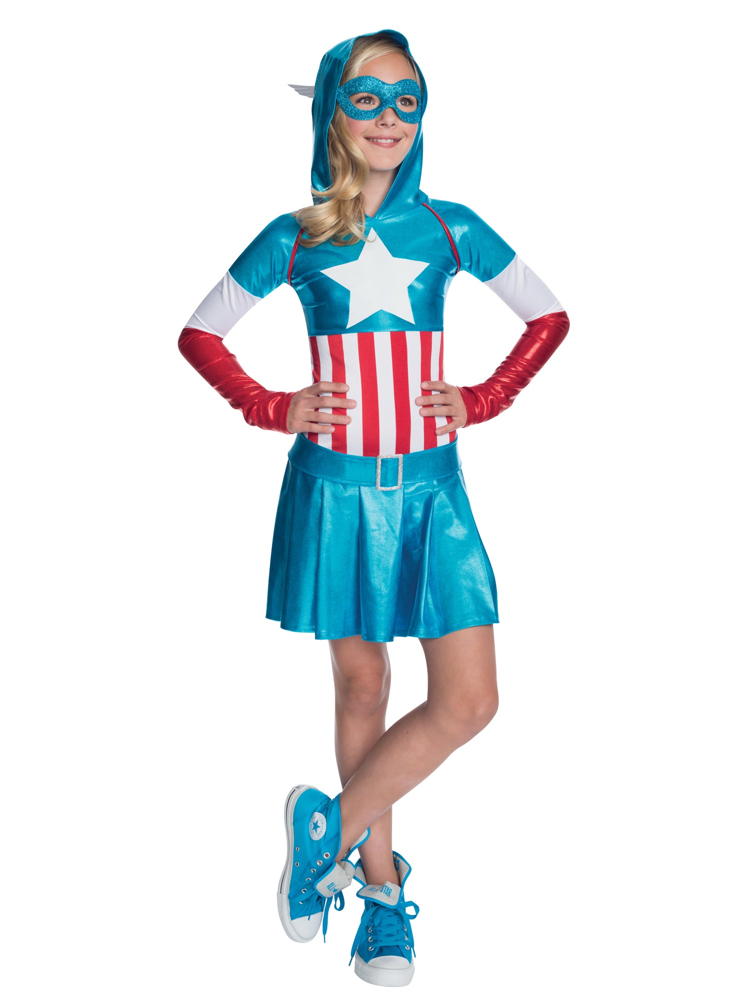 Captain America Hoodie Costume 1