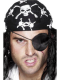 Deluxe Pirate Eyepatch, Black 1