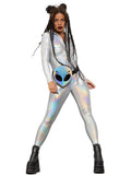 Fever Miss Whiplash Mirror Holographic Costume 1
