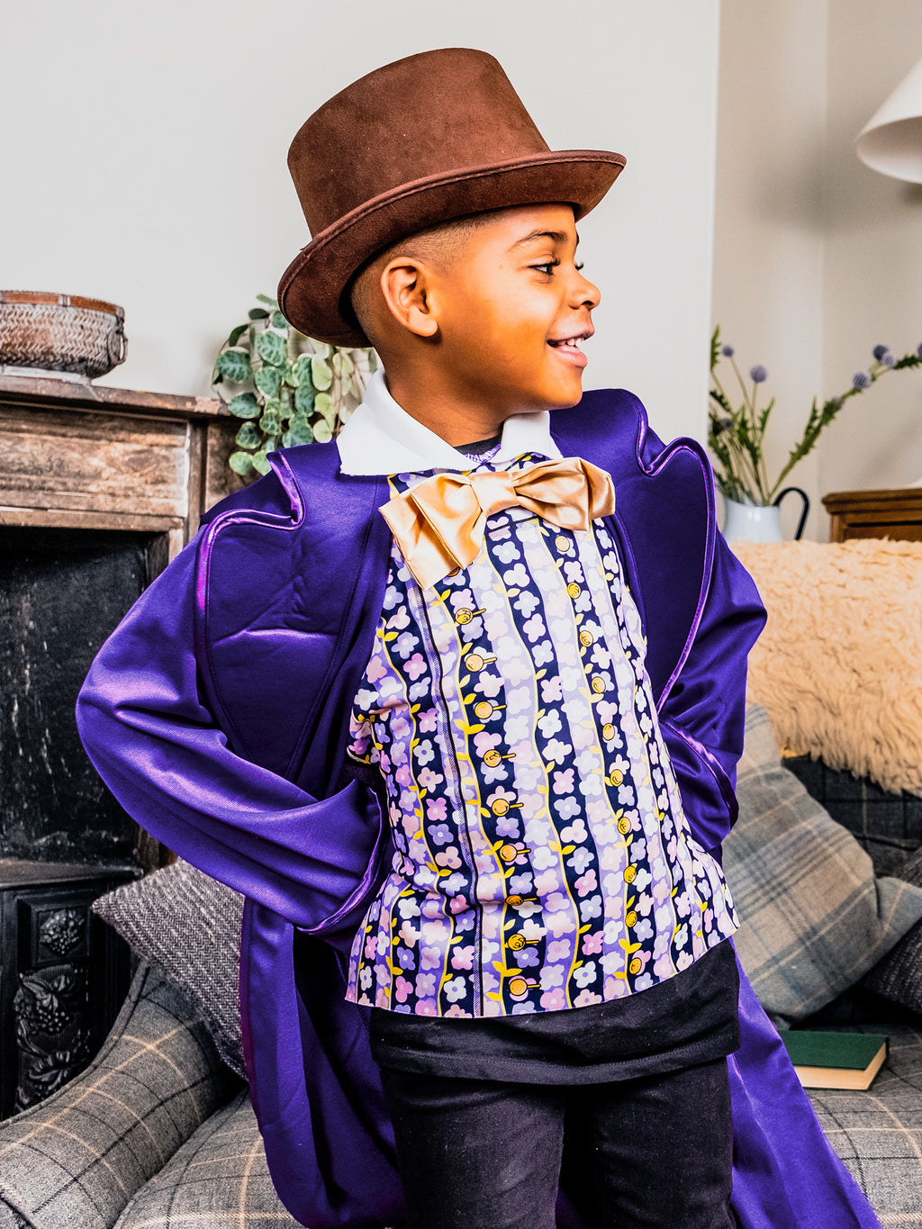 Willy Wonka Deluxe Costume - Childrens 2