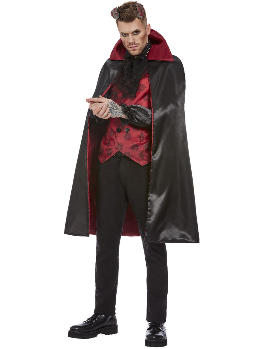 Devil Costume, Red & Black 1
