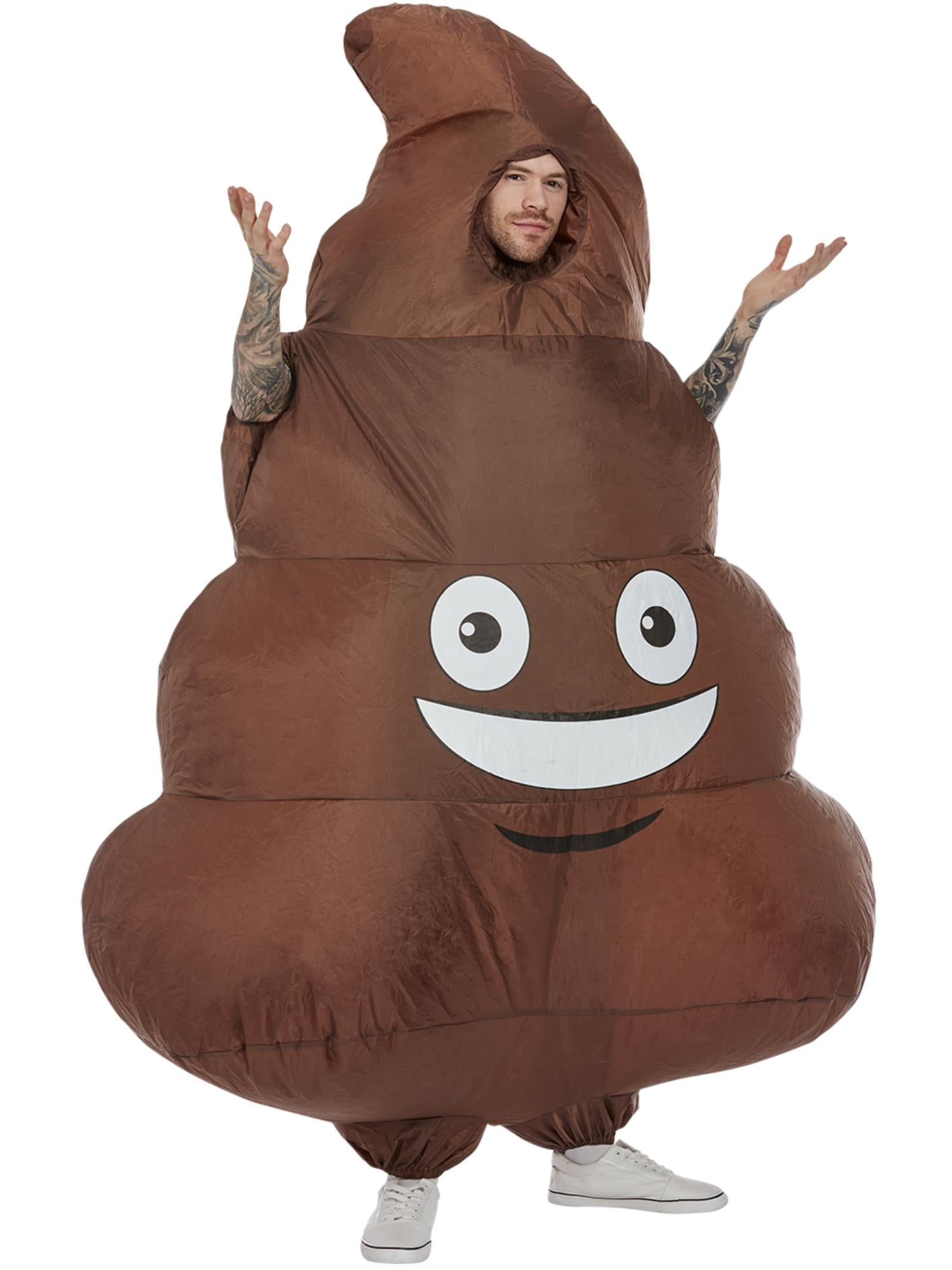 Inflatable Poop Costume, Brown 1