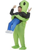 Inflatable Alien Abduction Costume, Green 1