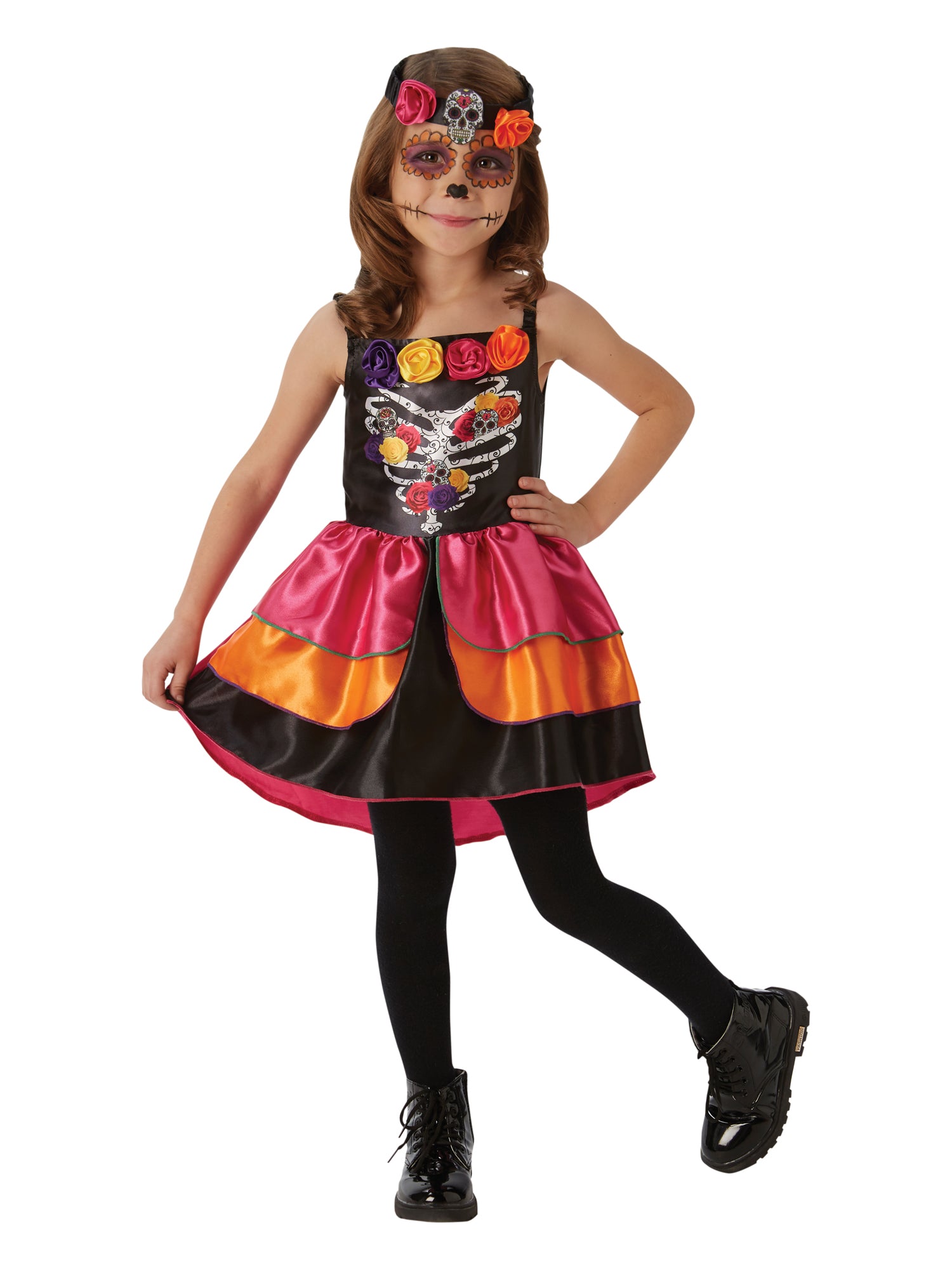 Sugar Skull Day Of The Dead Costume 1