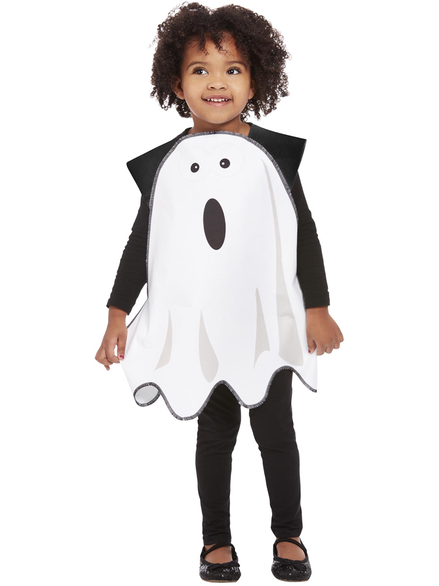 Toddler Ghost Tabard, White 1