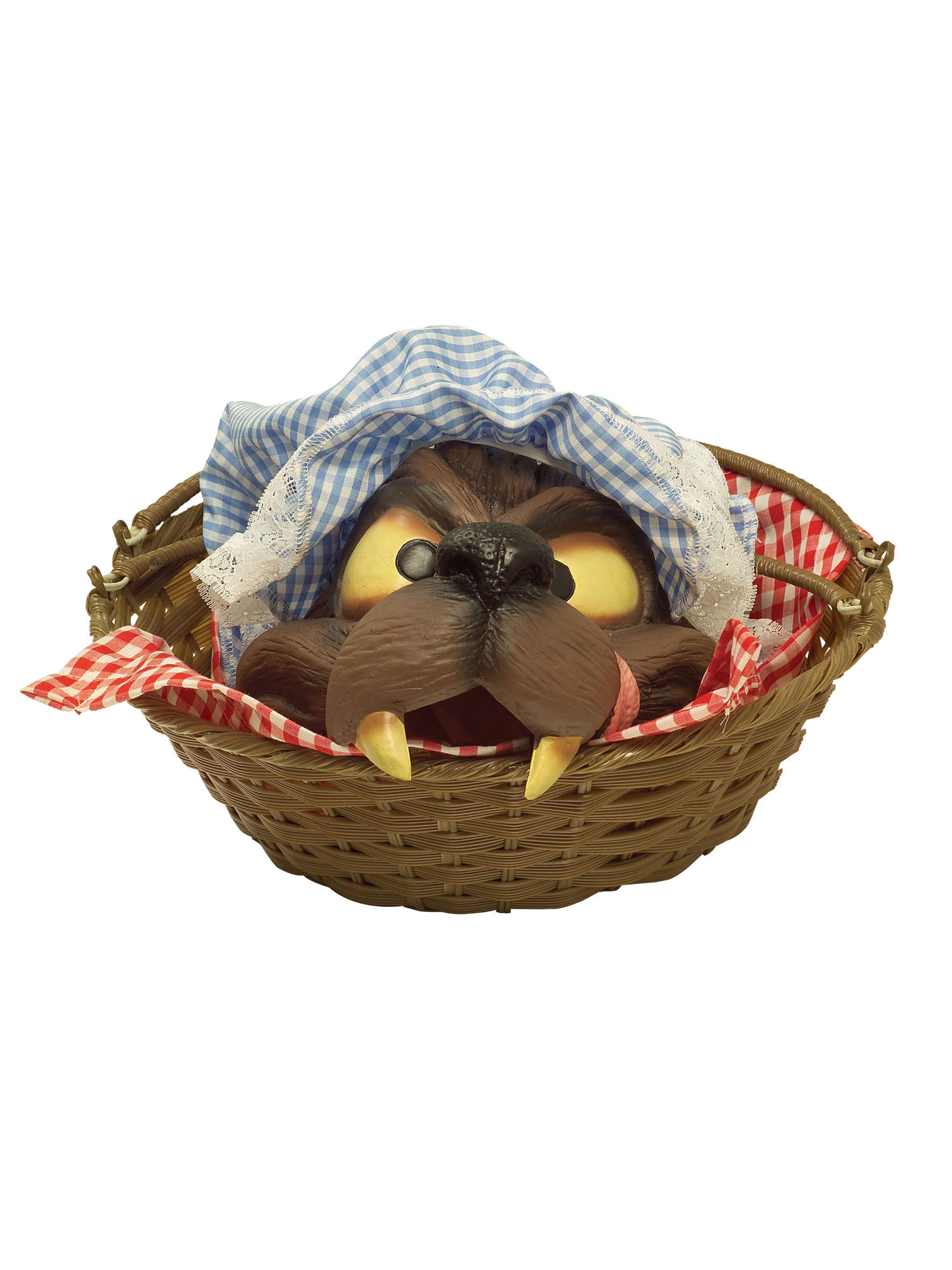 WOLF HEAD BASKET 1