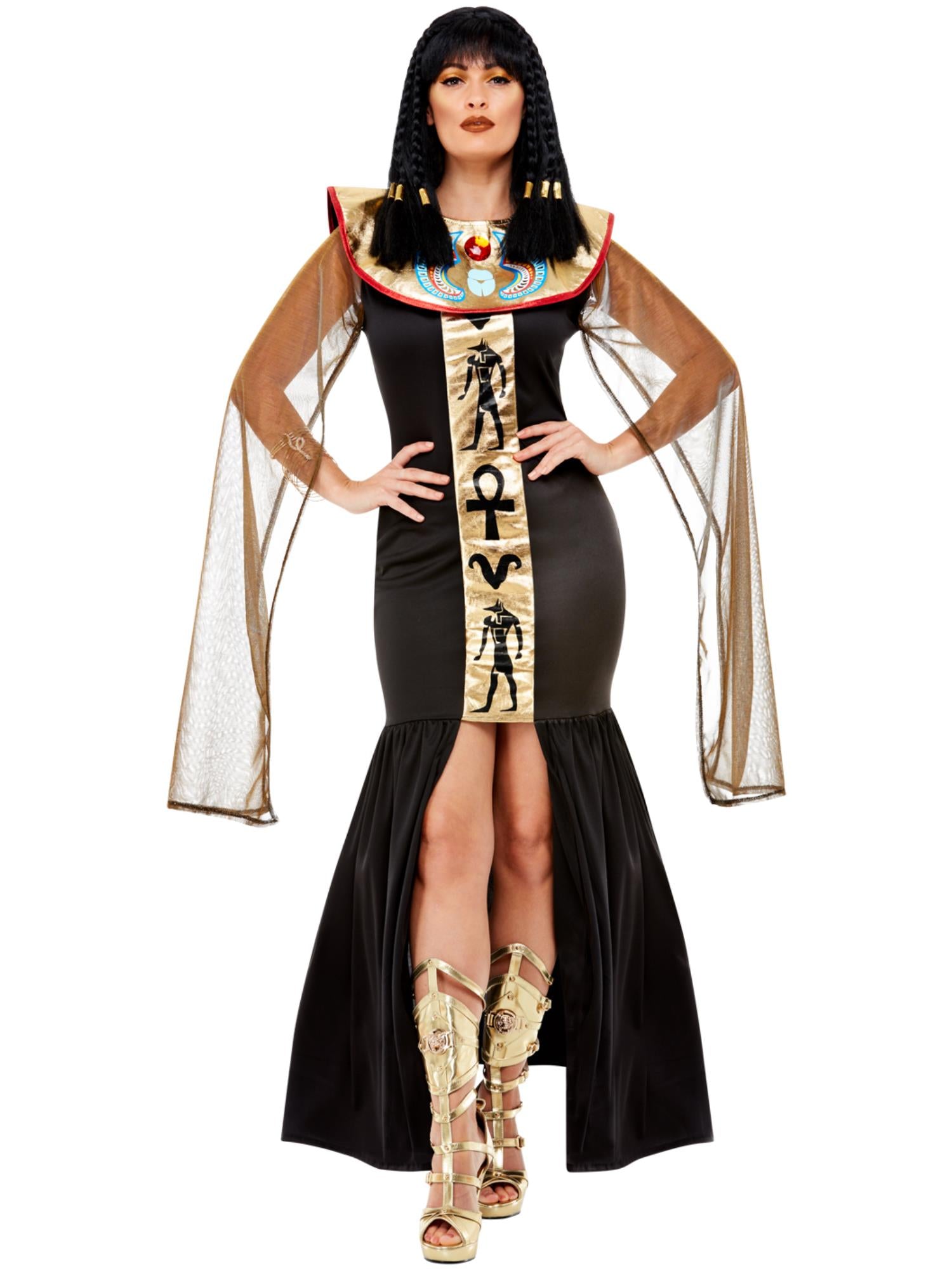 Egyptian Goddess Costume, Black 1