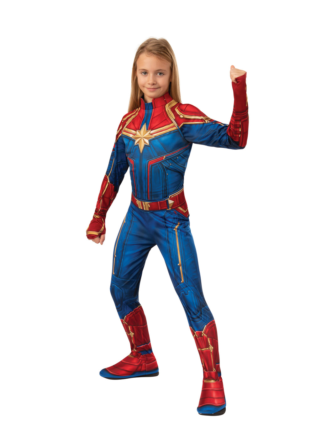 Captain Marvel Classic Hero Suit - Childrens 2
