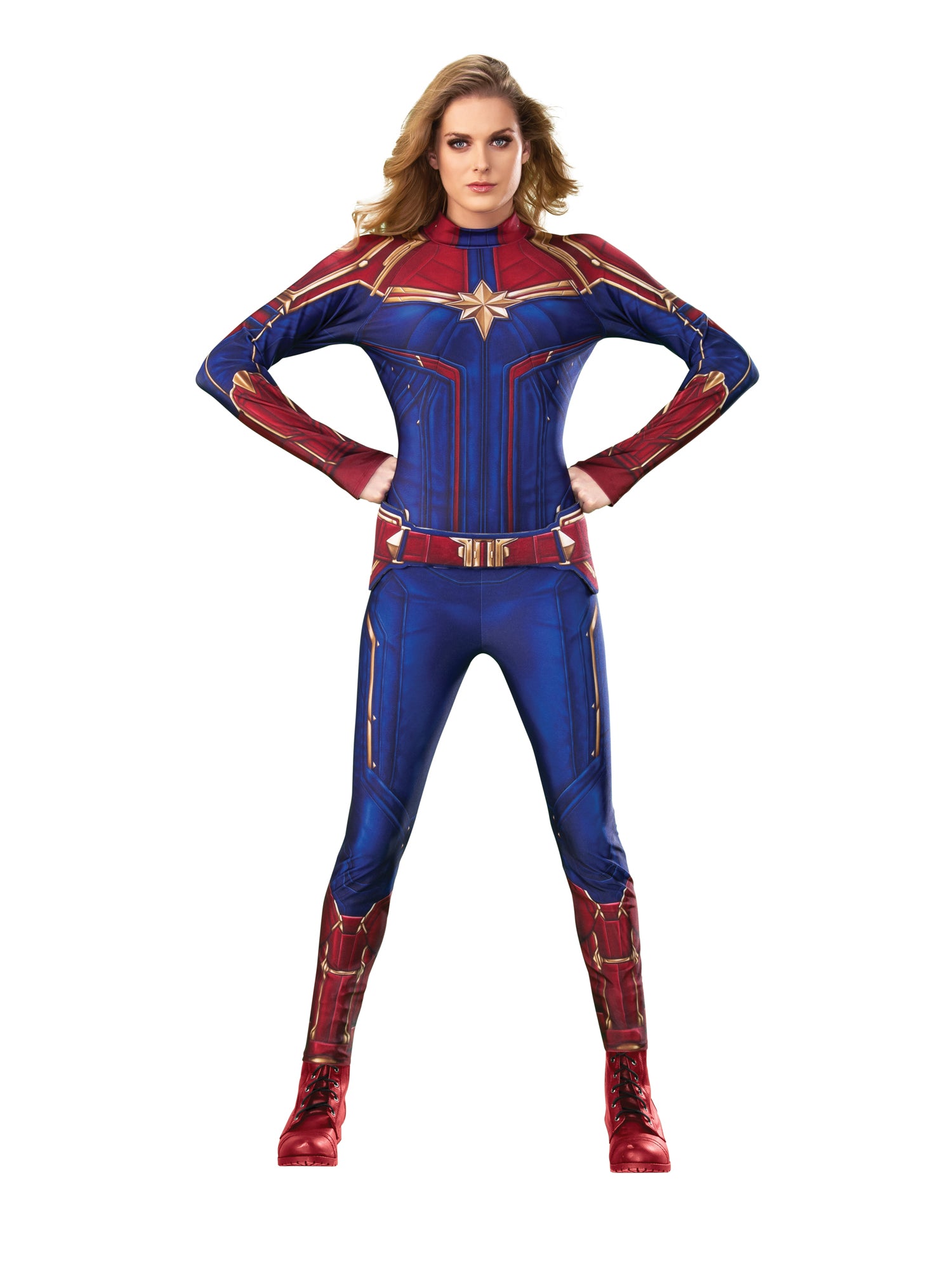 Captain Marvel Deluxe Costume - Womens 1
