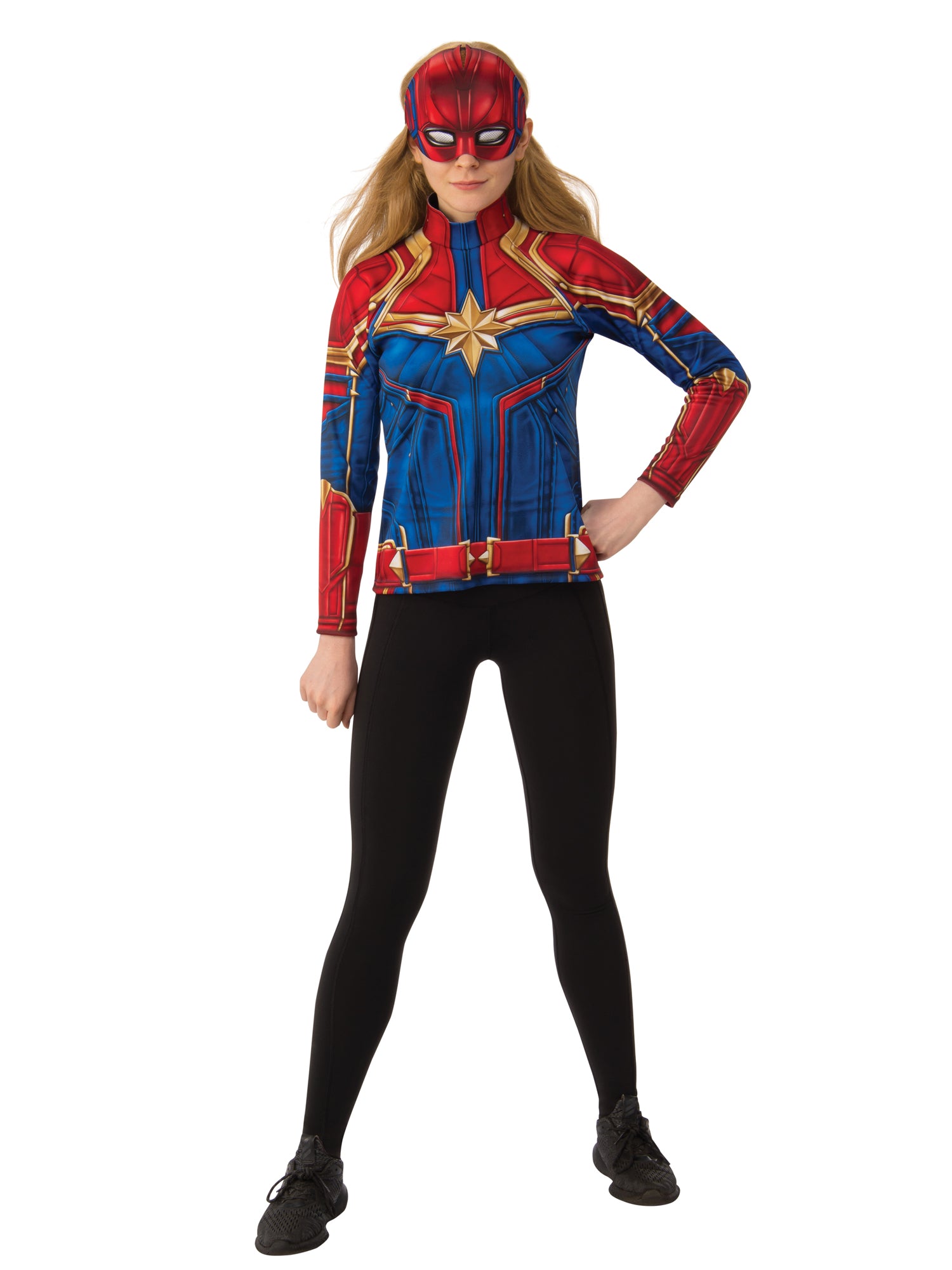 Captain Marvel Female Hero - Womens 1