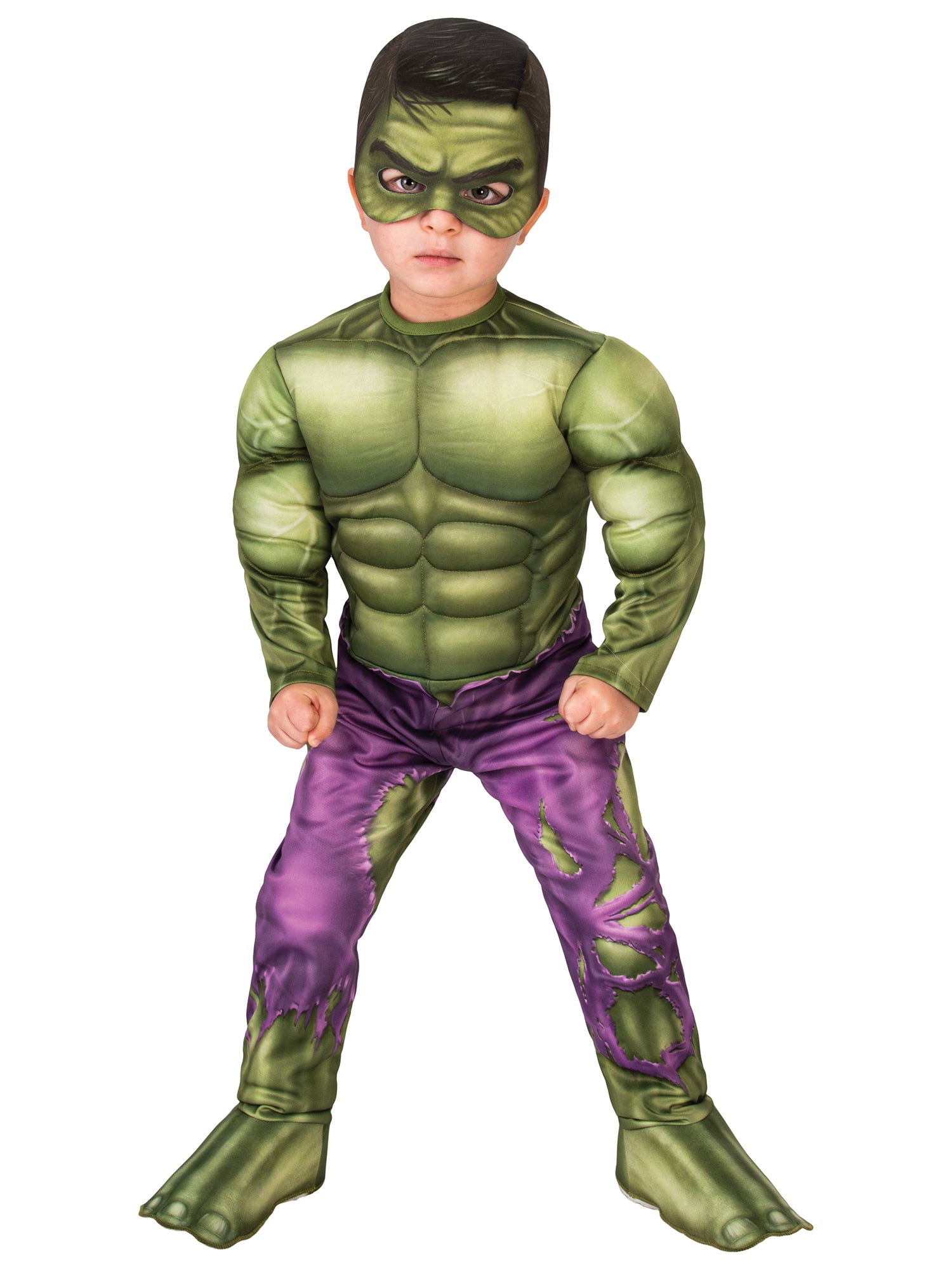 Hulk Deluxe Toddler Costume 1