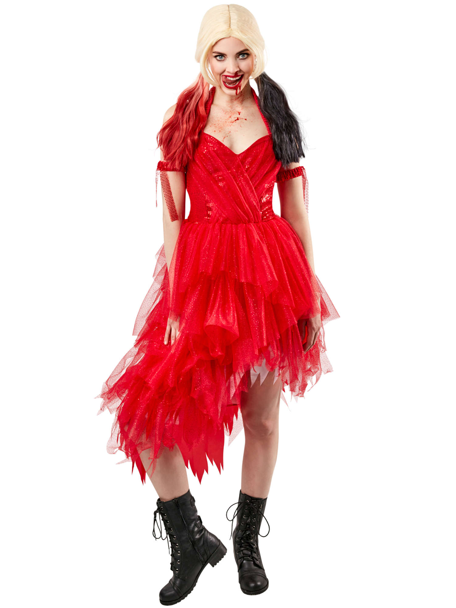 Harley Quinn Red Dress 1