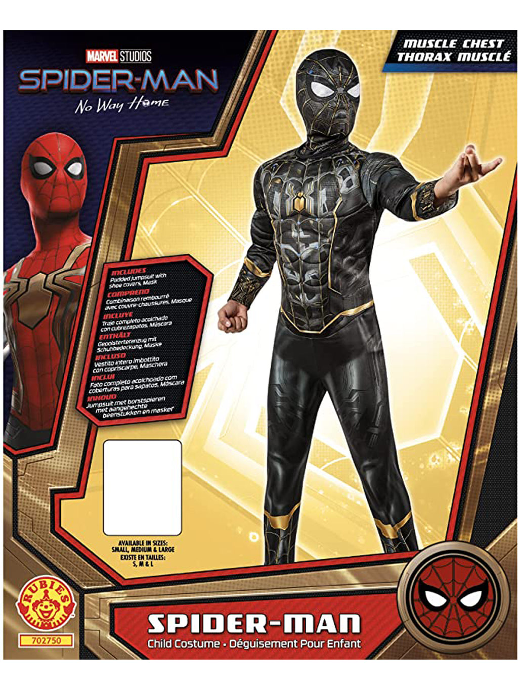 Deluxe Spider-Man Black And Gold Costume 2