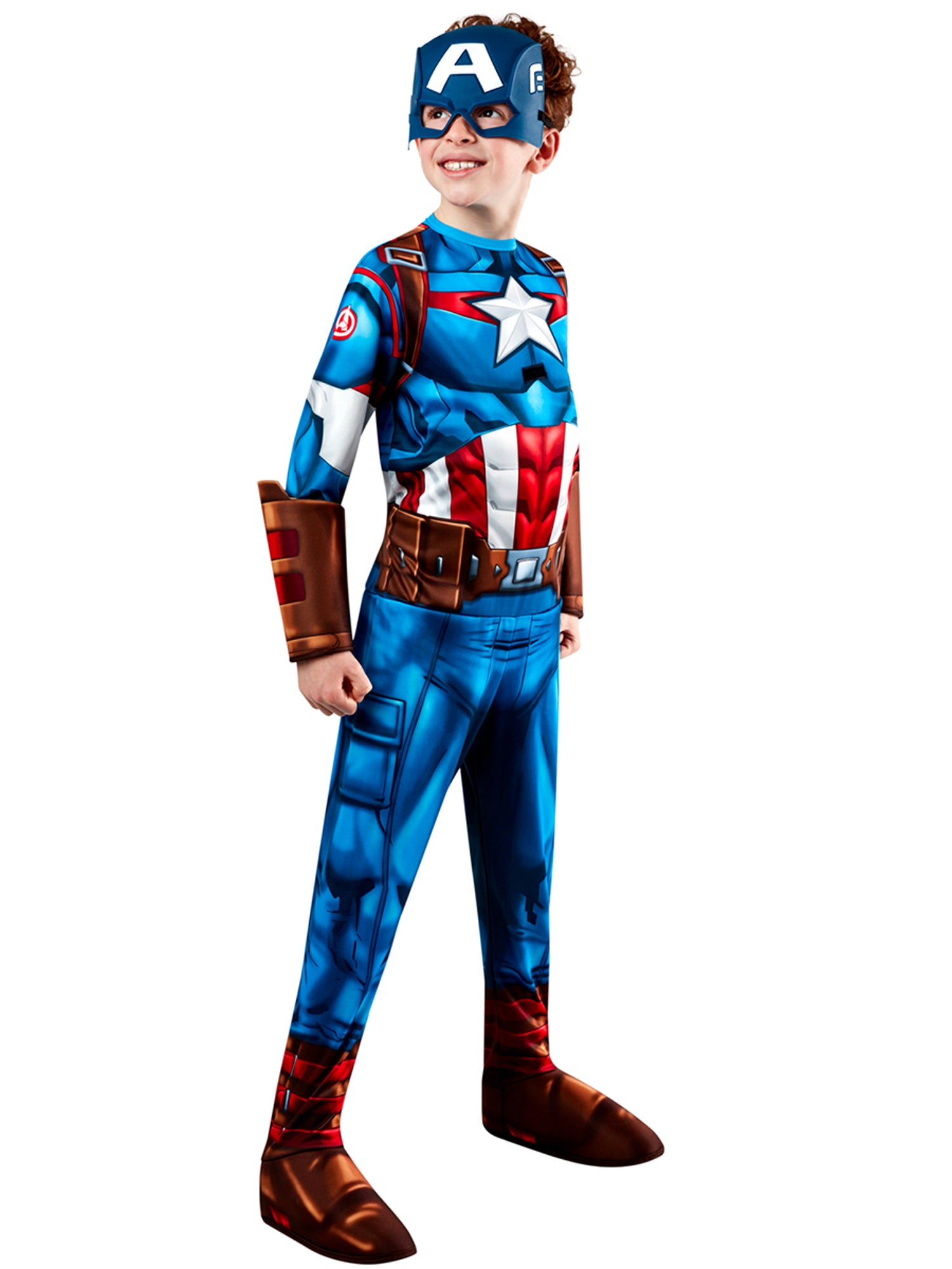 Captain America Mech Strike Costume 3