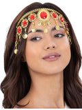 Grecian Gold & Ruby Headdress 1