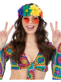 Rainbow Hippie Flower Crown 1