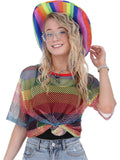 Unisex Rainbow Mesh Top 1