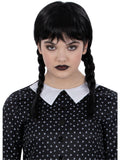 Kids Gothic School Girl Wig 1