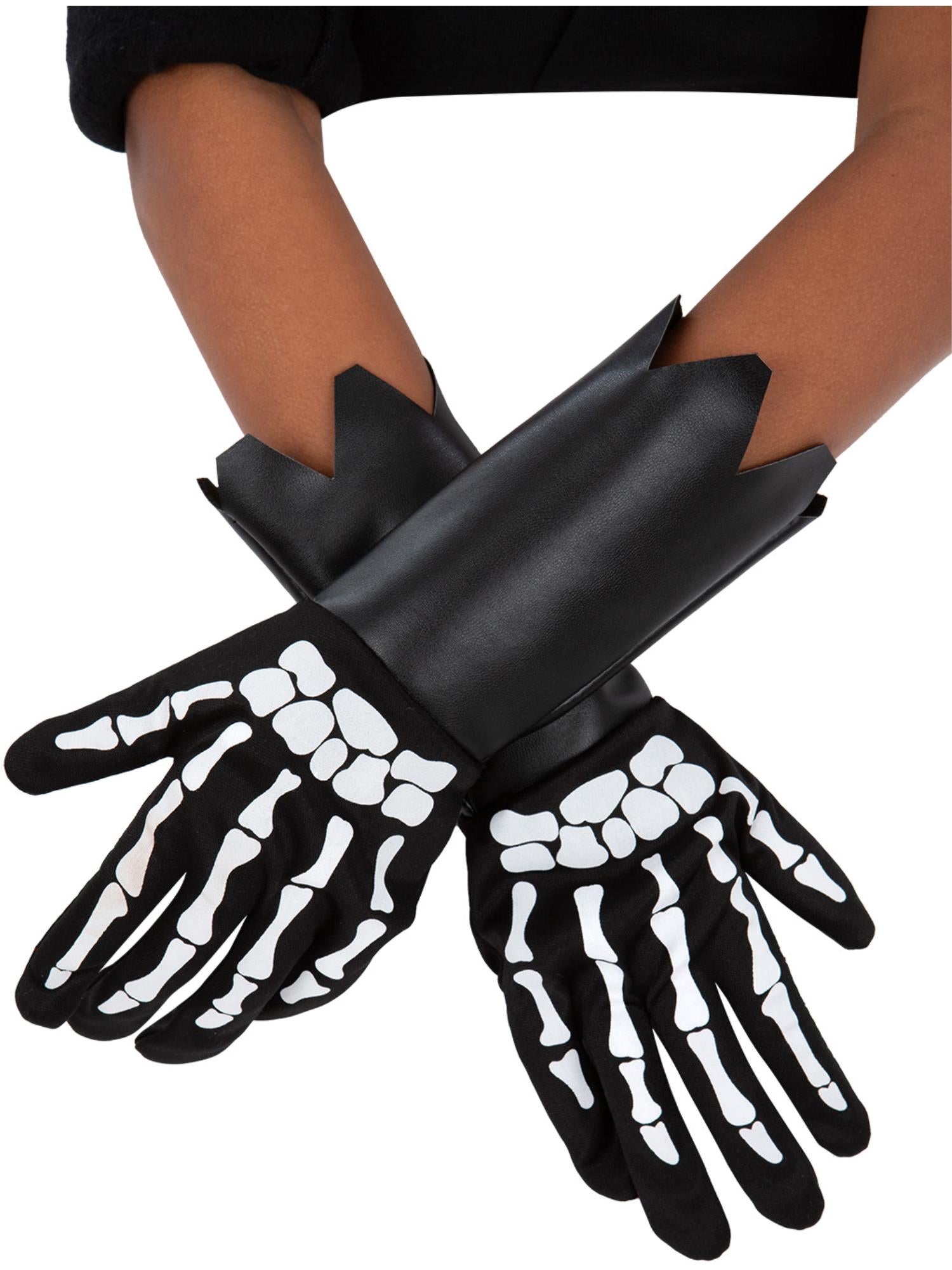Kids Skeleton Gauntlet Gloves 1