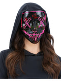 Pink Light Up LED Stitch Mask 1