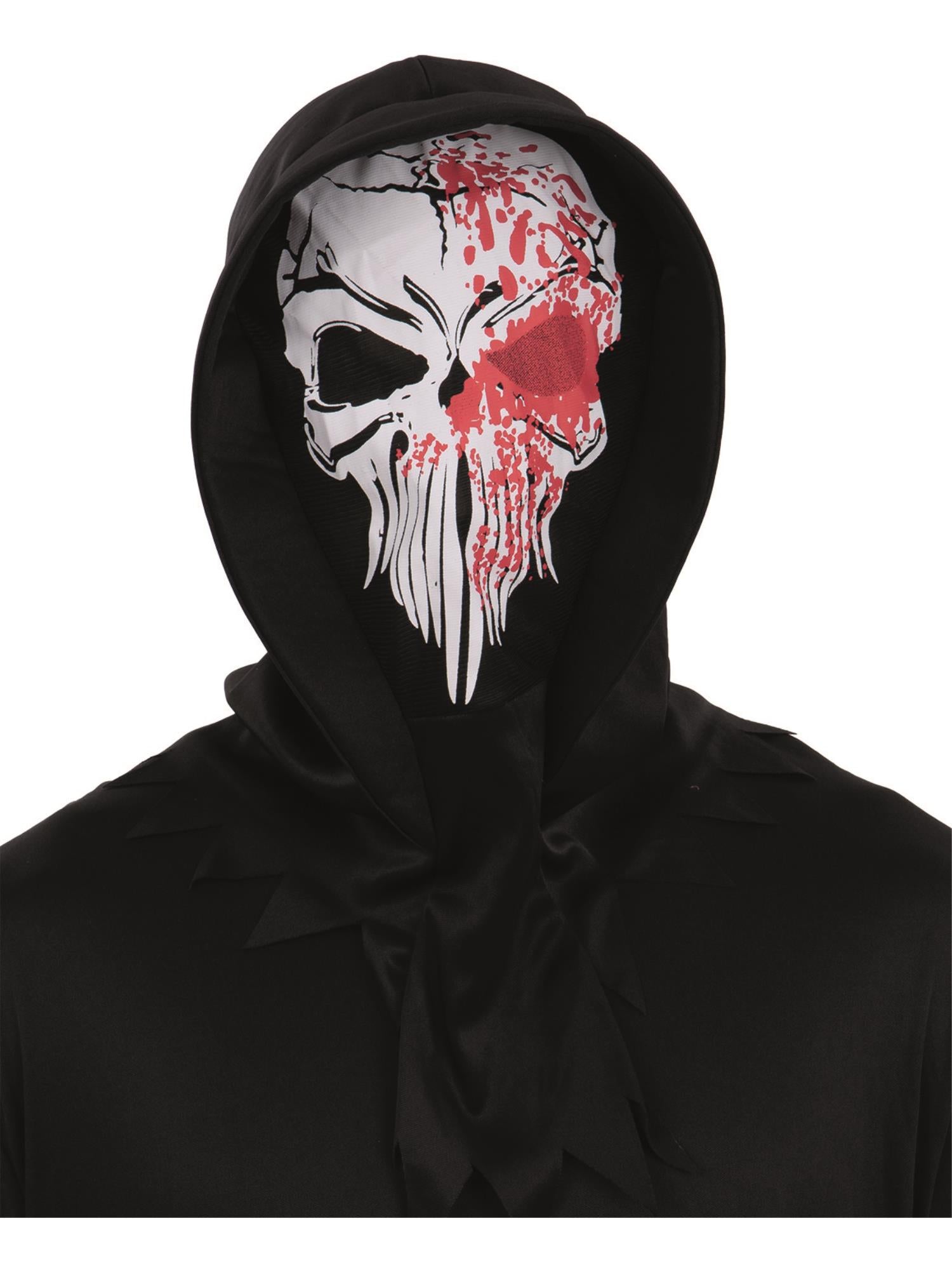 Bloody Reaper Fabric Hooded Mask 1