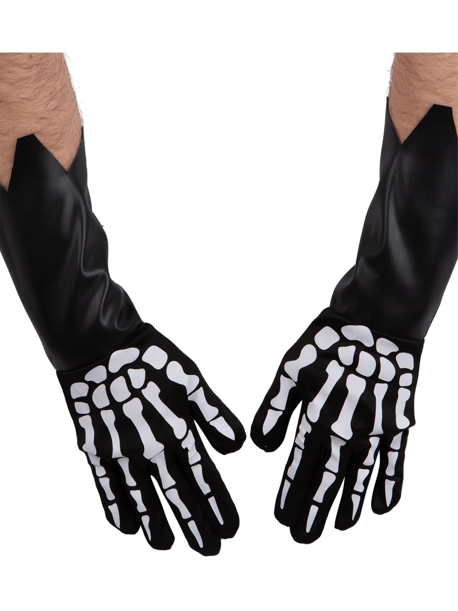 Adult Skeleton Gauntlet Gloves 1