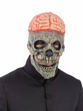 Exposed Brain Skull Latex Mask, with Moving Mouth 1