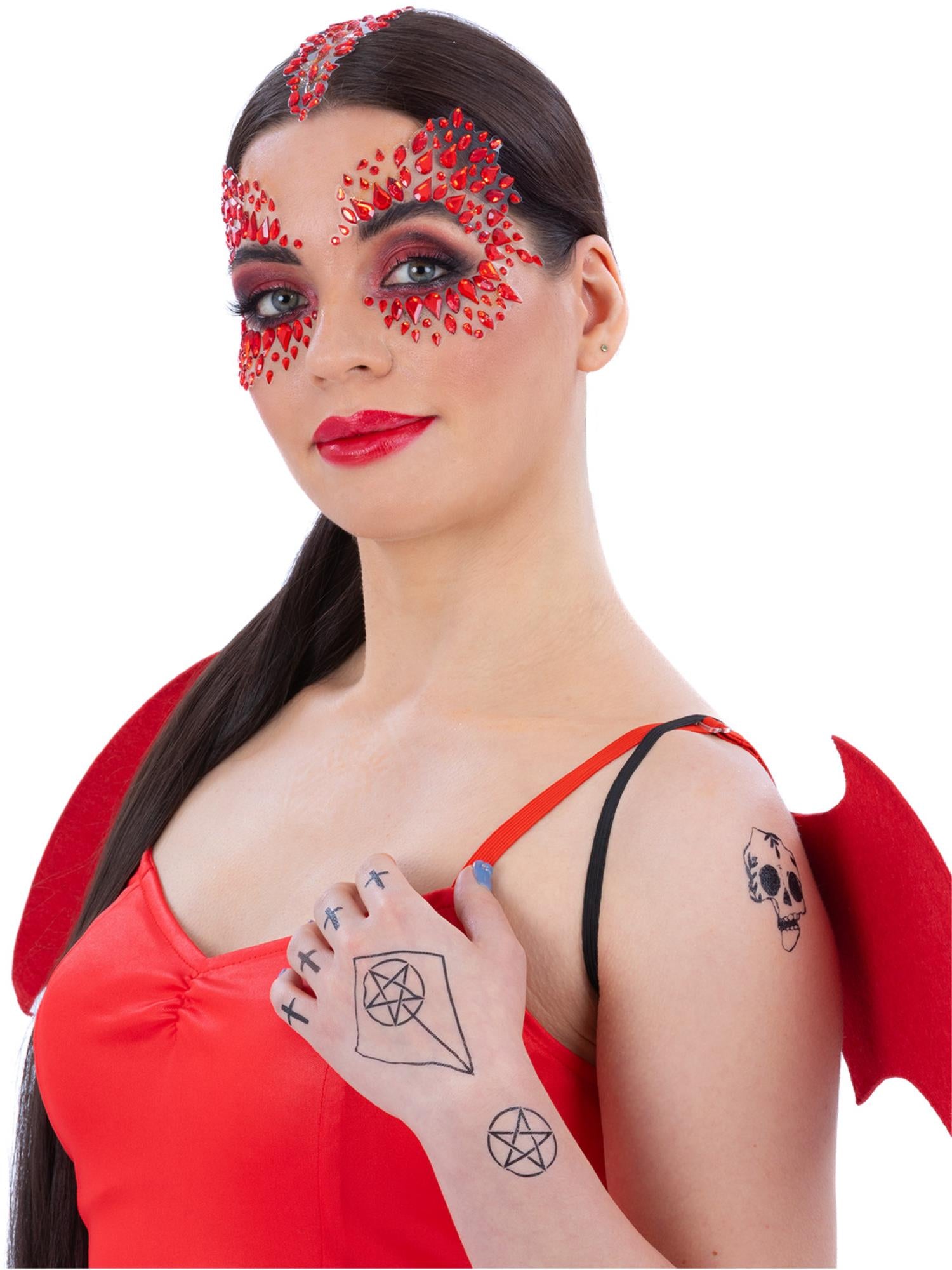 Smiffys Make-Up FX, Deluxe Devil Kit 1