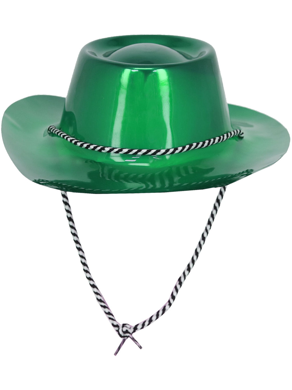 Green Metallic Cowboy Hat 2