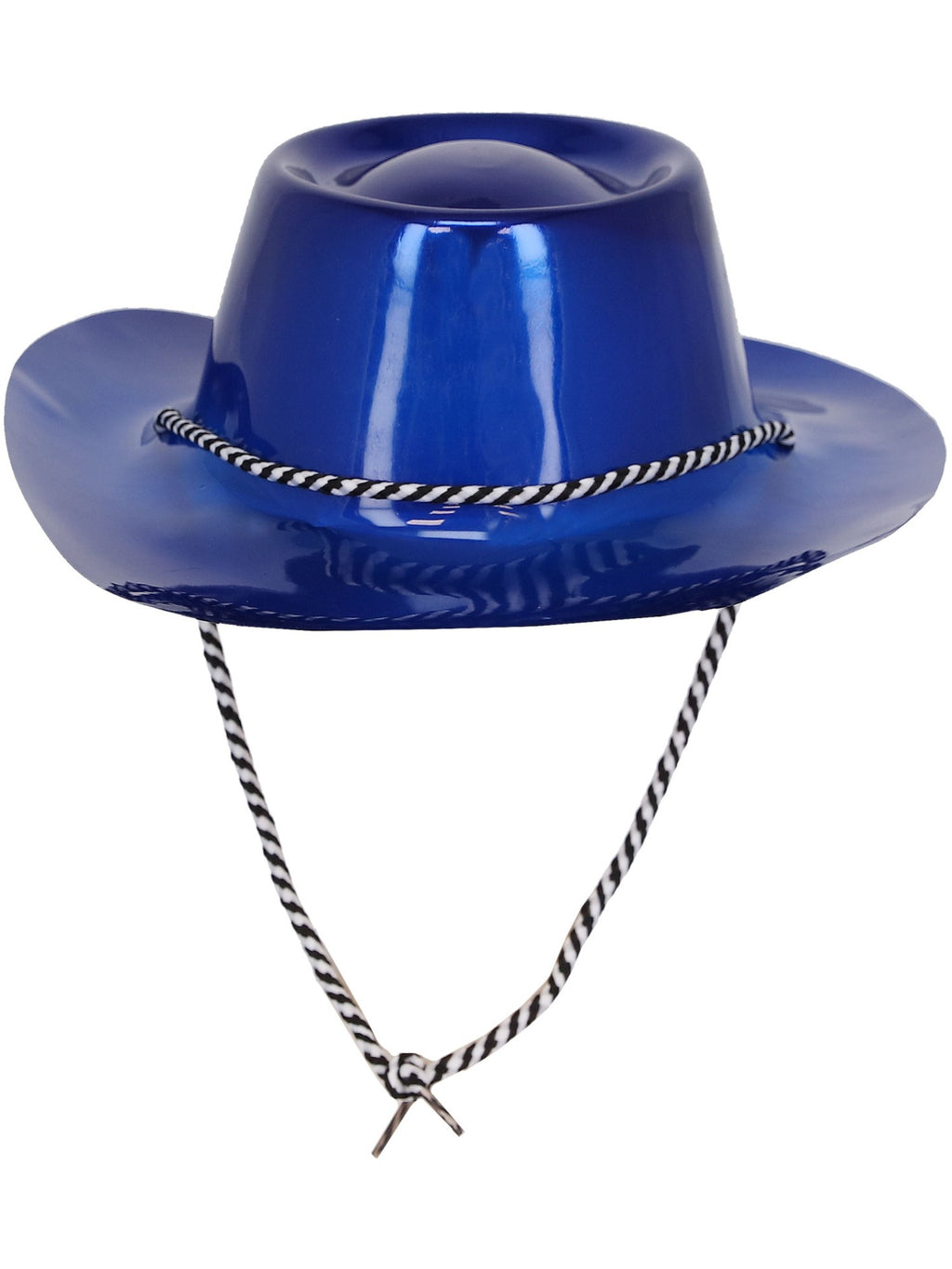 Blue Metallic Cowboy Hat 2