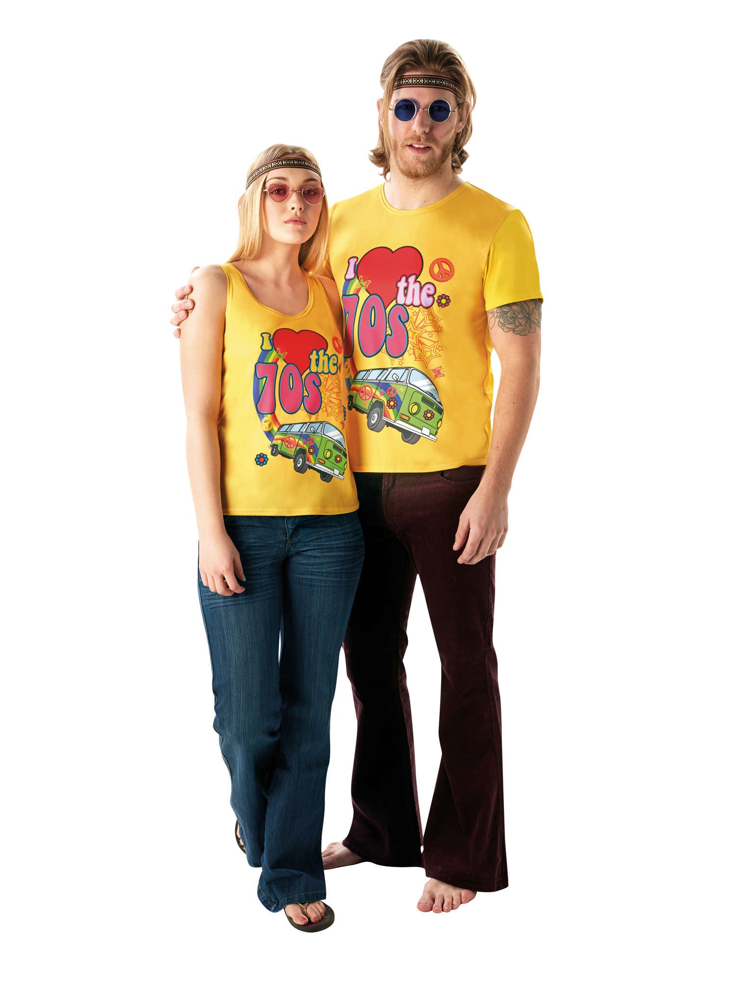 I Love The 70's Vest Top 3