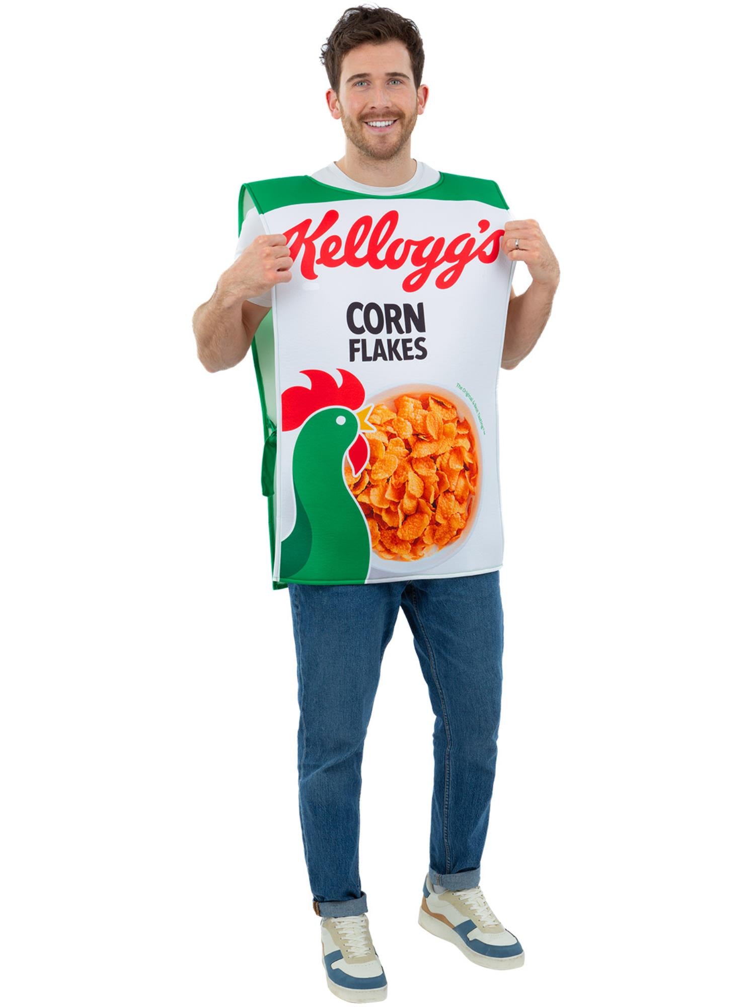 Kelloggs? Corn Flakes? Cereal Box Costume 1
