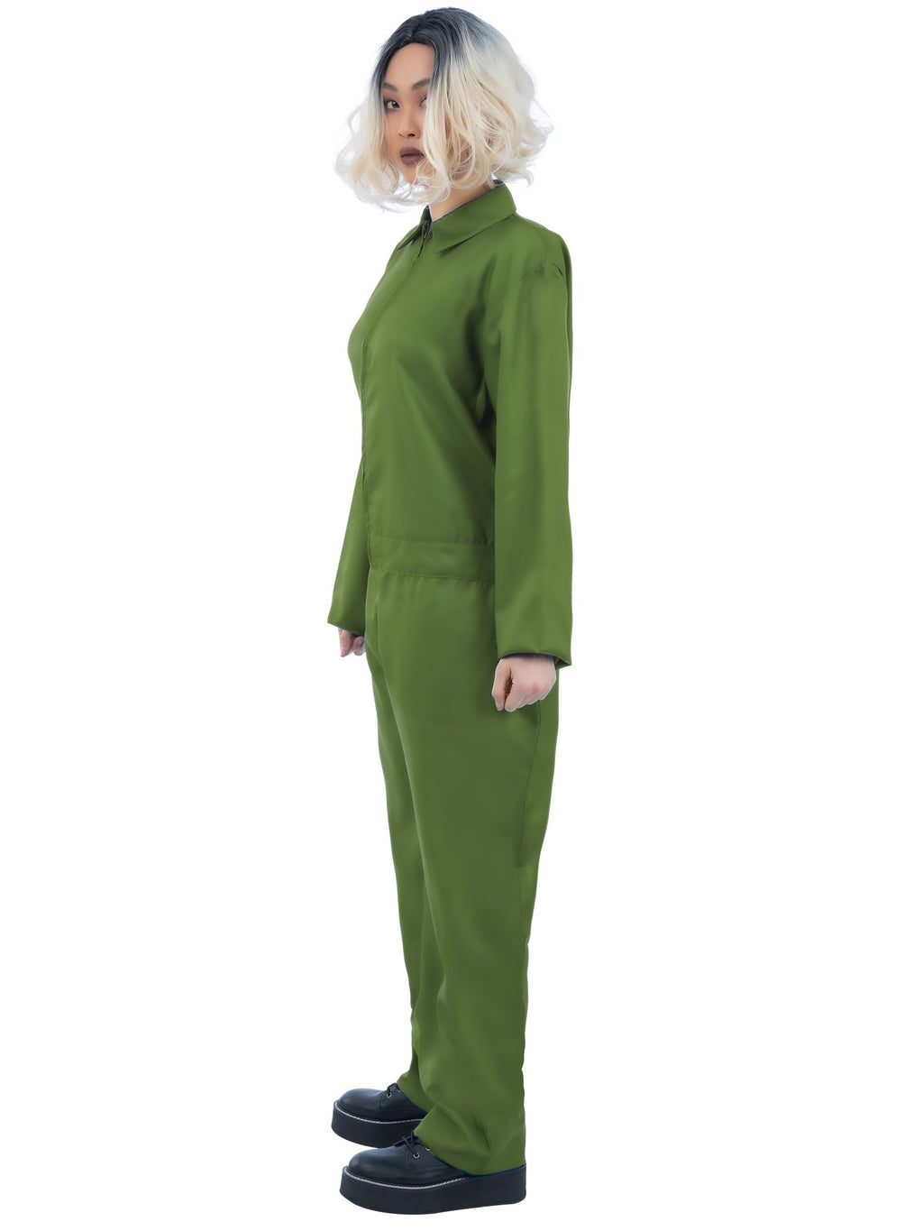 Green Boiler Suit Costume 3