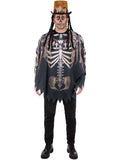 Voodoo Witch Doctor Poncho, Adult 1