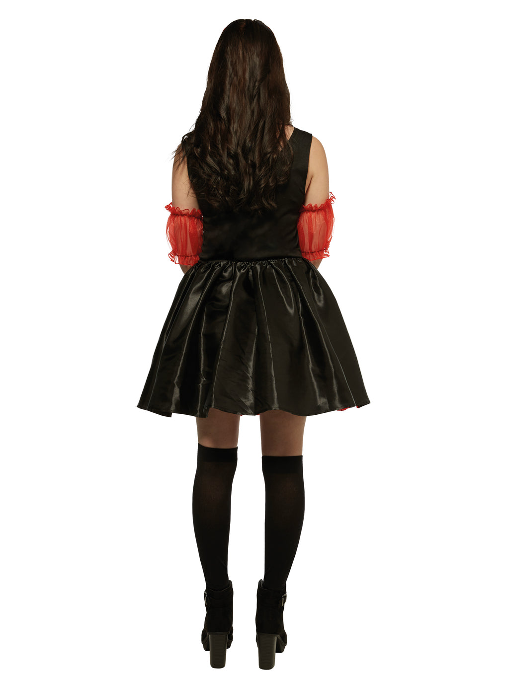 RED ROSE DAY OF THE DEAD COSTUME - WOMENS 2