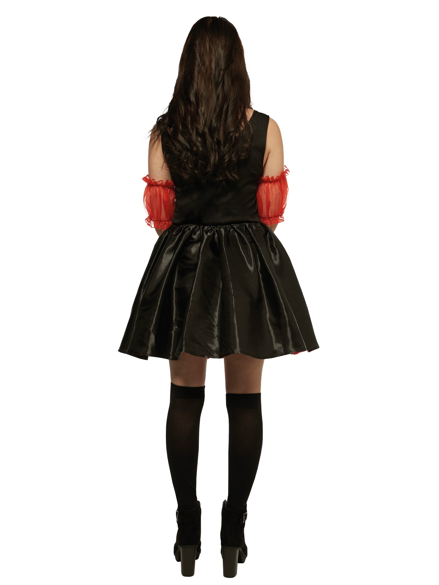 RED ROSE DAY OF THE DEAD COSTUME - WOMENS 2