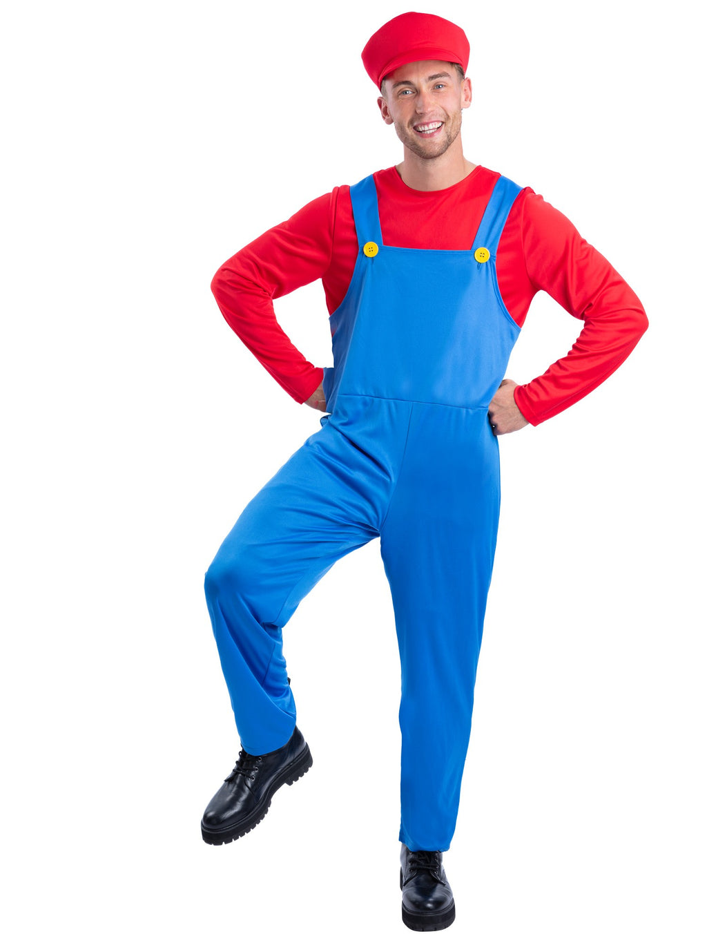 Red Plumber Costume 1
