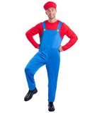 Red Plumber Costume 1