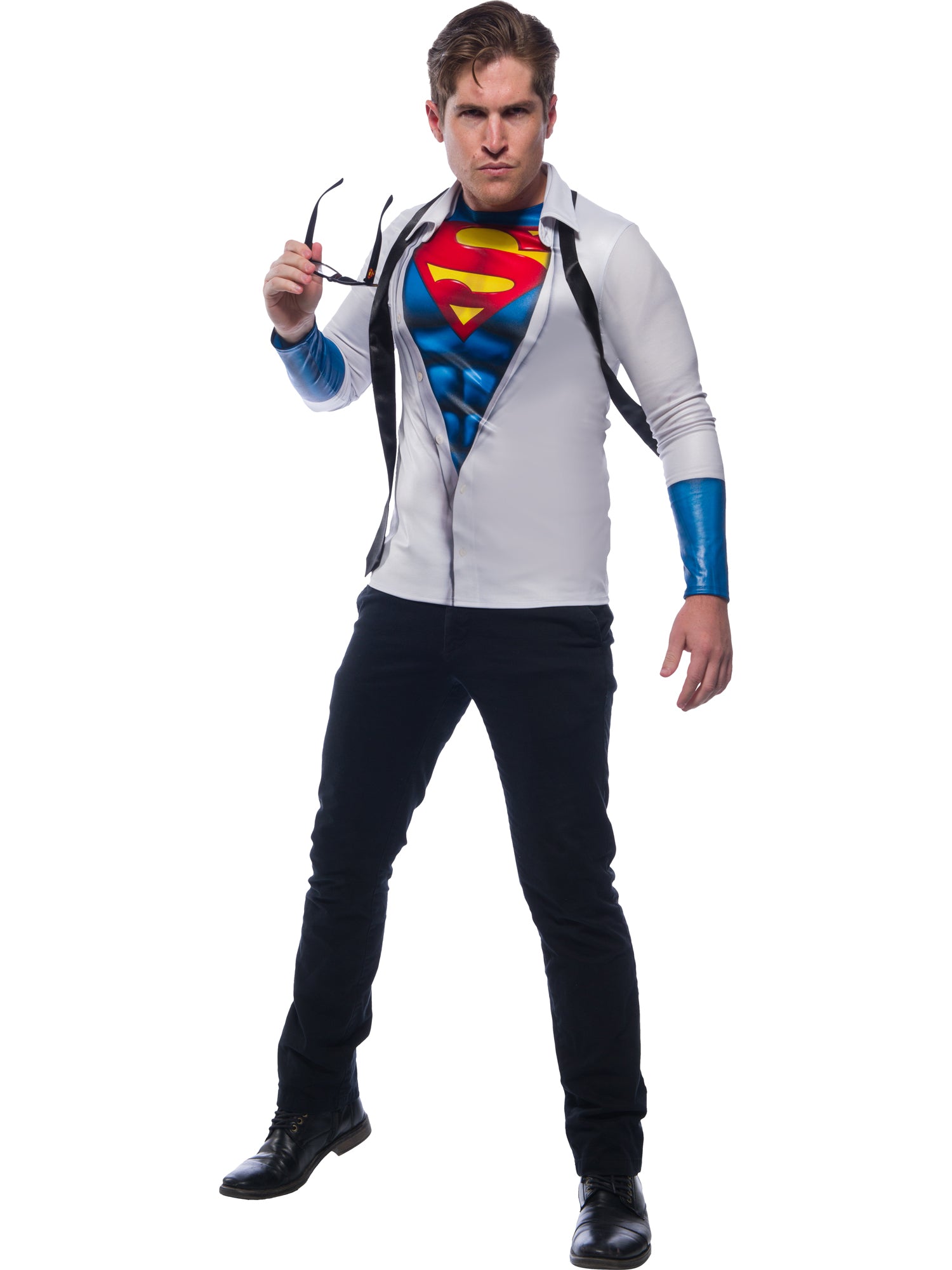 Superman Photoreal Costume Top - Mens 1