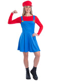 Red Plumber Costume 1